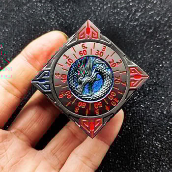 7-u-1 Okretne D&D Kocke – Cinkovog legura, Poliedar, Cthulhu/Call of Cthulhu Stolna Igra