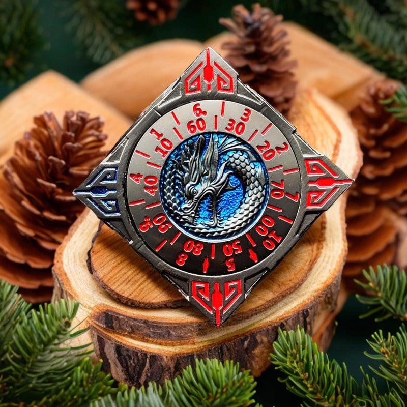 7-u-1 Okretne D&D Kocke – Cinkovog legura, Poliedar, Cthulhu/Call of Cthulhu Stolna Igra