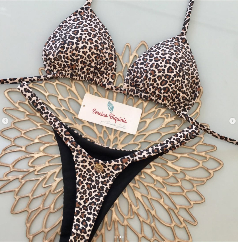 Dvije komadi bikini s napunjenim trokutastim gornjim dijelom, prugasti uzorak, uski kroj, poliester, za žene