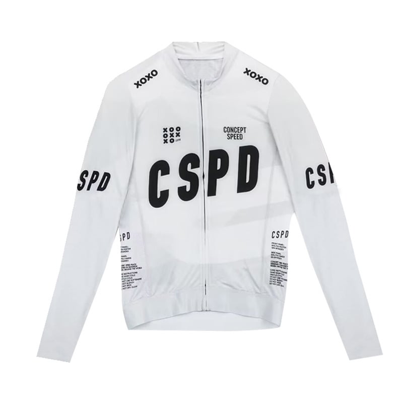 Garās piedurknes velosipēdu džersijs ceļam, unisex, poliesters, mitrumu vadīšana, vasara