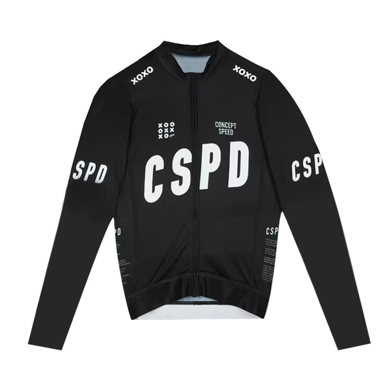 Garās piedurknes velosipēdu džersijs ceļam, unisex, poliesters, mitrumu vadīšana, vasara