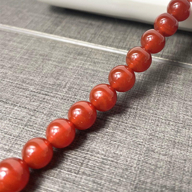 Agatne kružne perle za DIY nakit, materijal: agat; tip perle: kružni; sezona izlaska: proljeće 2025