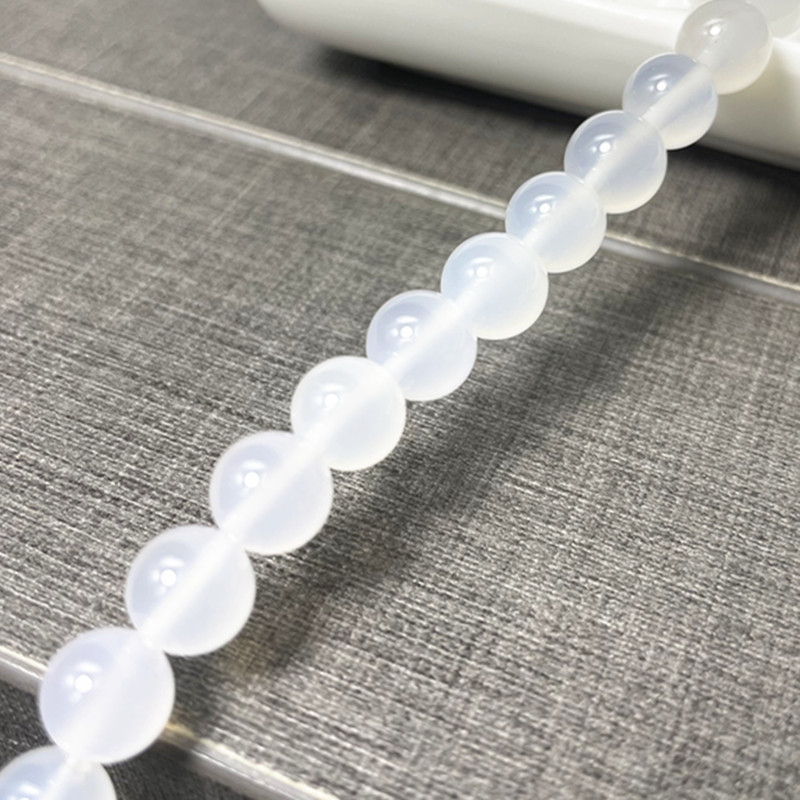 Agatne kružne perle za DIY nakit, materijal: agat; tip perle: kružni; sezona izlaska: proljeće 2025