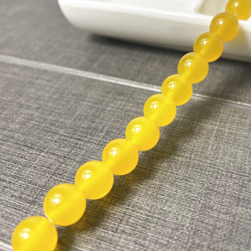 Agatne kružne perle za DIY nakit, materijal: agat; tip perle: kružni; sezona izlaska: proljeće 2025