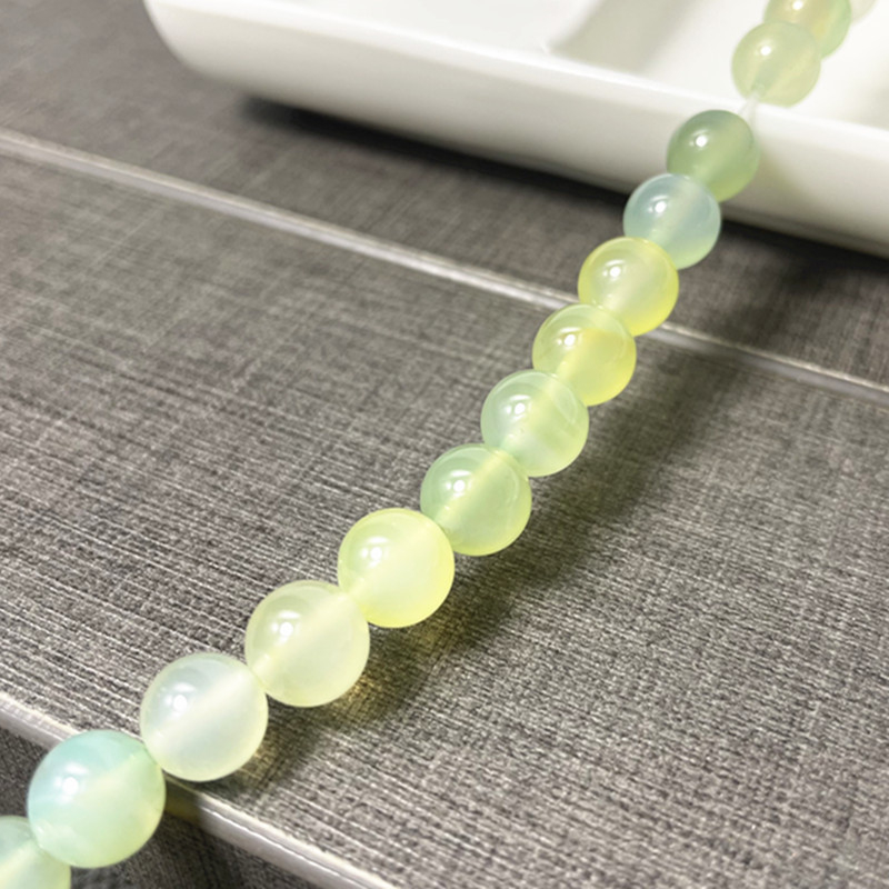 Agatne kružne perle za DIY nakit, materijal: agat; tip perle: kružni; sezona izlaska: proljeće 2025