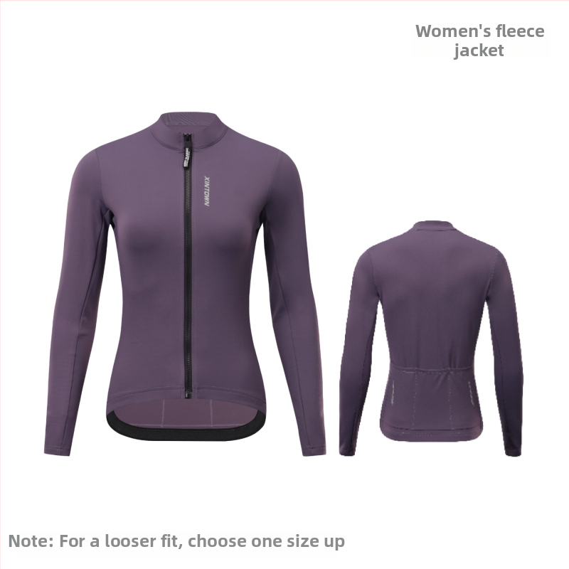 Xintown Universālais viegls flīsa velosipēdu tops ar drukātu rakstu – mitrumu vadīšana, pavasaris