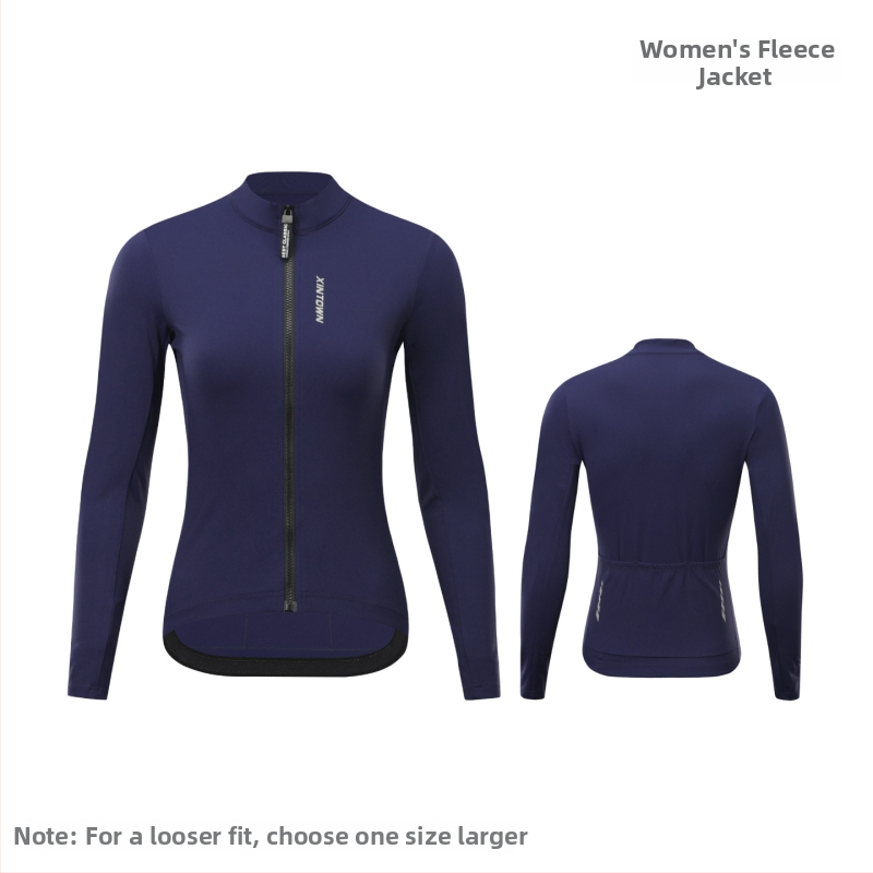 Xintown Universālais viegls flīsa velosipēdu tops ar drukātu rakstu – mitrumu vadīšana, pavasaris