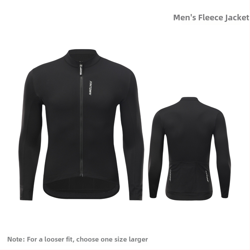 Xintown Universālais viegls flīsa velosipēdu tops ar drukātu rakstu – mitrumu vadīšana, pavasaris