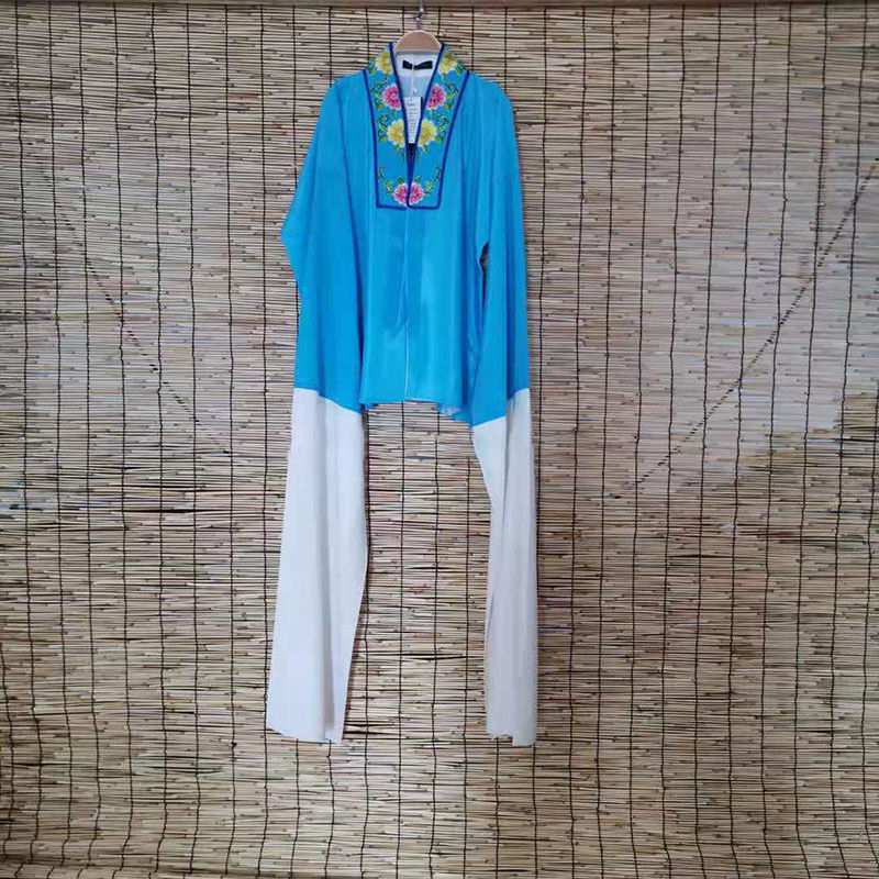 Kanfei Pekinas operas tērps repetīcijām, universāls, Chenille audums, Spandex-Poliesteru maisījums, pavasaris 2025, ar mīkstiem piedurknēm