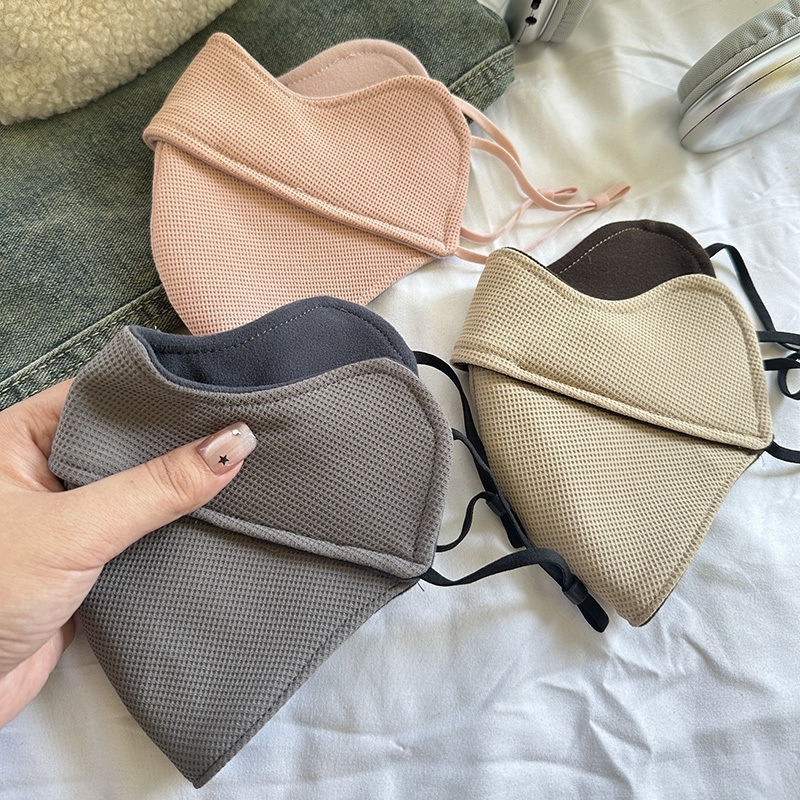 Θερμή μάσκα προσώπου με γάντζο για το αυτί — Unisex, αντιρύπους, αναπνέουσα, σεζόν φθινοπωρινή/χειμερινή (Unisex; Γάντζος για το αυτί; Αντιρύπους; Αναπνεύσιμη; Σεζόν: Φθινόπωρο/Χειμώνας)