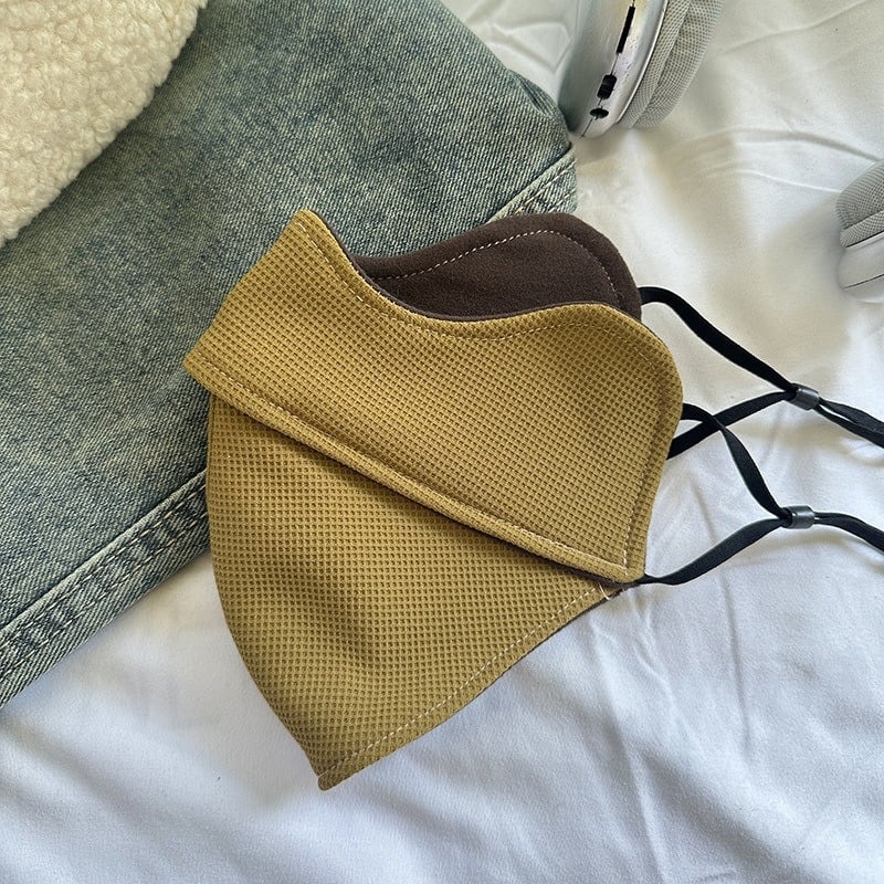 Θερμή μάσκα προσώπου με γάντζο για το αυτί — Unisex, αντιρύπους, αναπνέουσα, σεζόν φθινοπωρινή/χειμερινή (Unisex; Γάντζος για το αυτί; Αντιρύπους; Αναπνεύσιμη; Σεζόν: Φθινόπωρο/Χειμώνας)