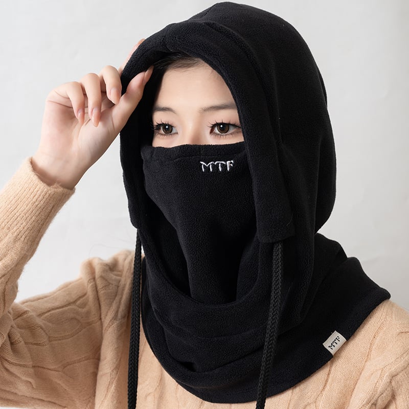 Akril szálból készült kerékpáros balaklava, uniszex, téli meleg arcvédő, készleten, testreszabható