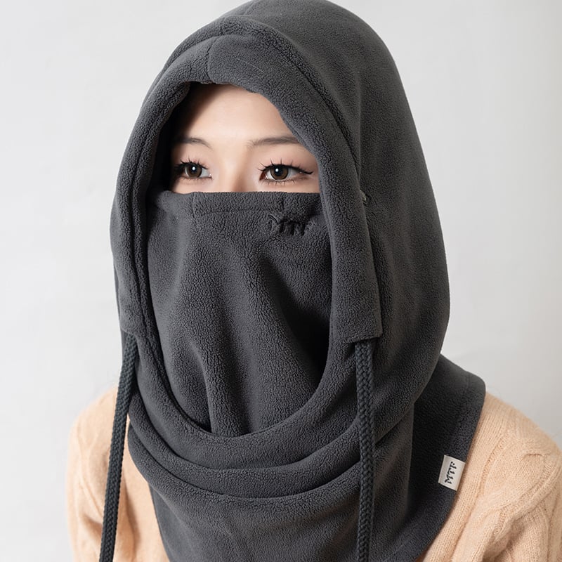 Akril szálból készült kerékpáros balaklava, uniszex, téli meleg arcvédő, készleten, testreszabható