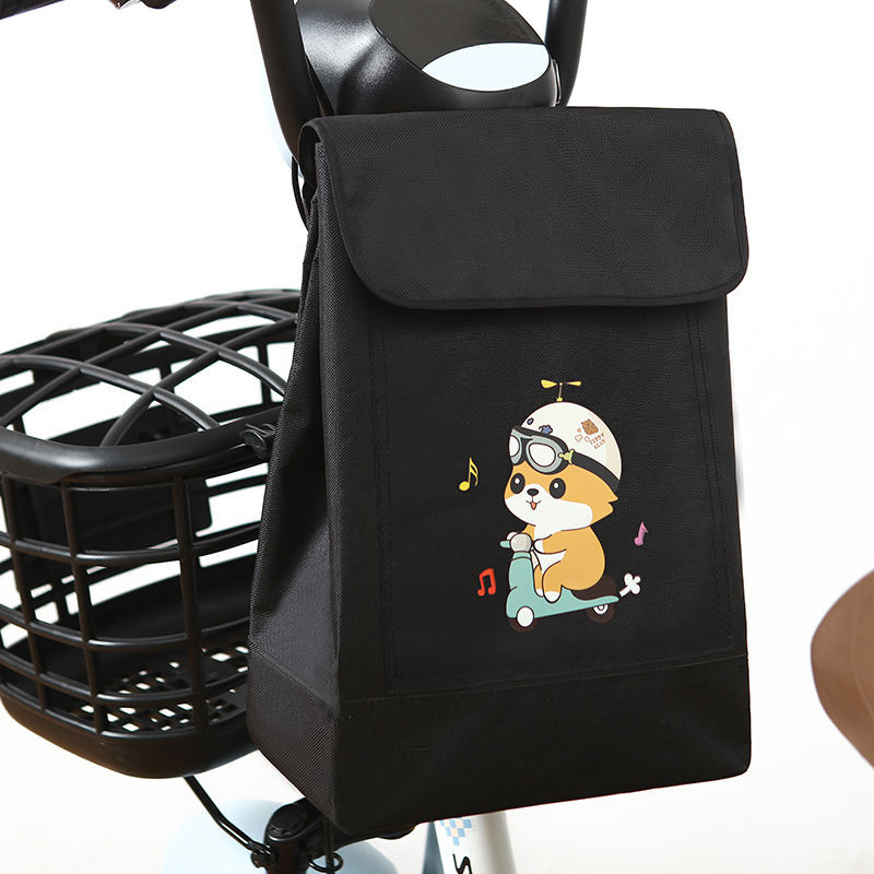 Vodootporna prednja torba za skladištenje za električne skutere, poliester, univerzalna kompatibilnost, velika zapremina