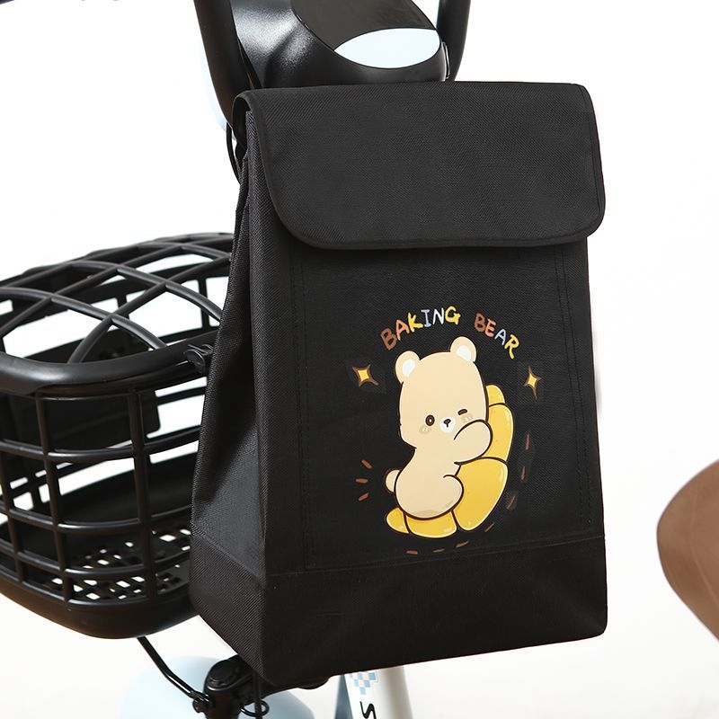 Vodootporna prednja torba za skladištenje za električne skutere, poliester, univerzalna kompatibilnost, velika zapremina