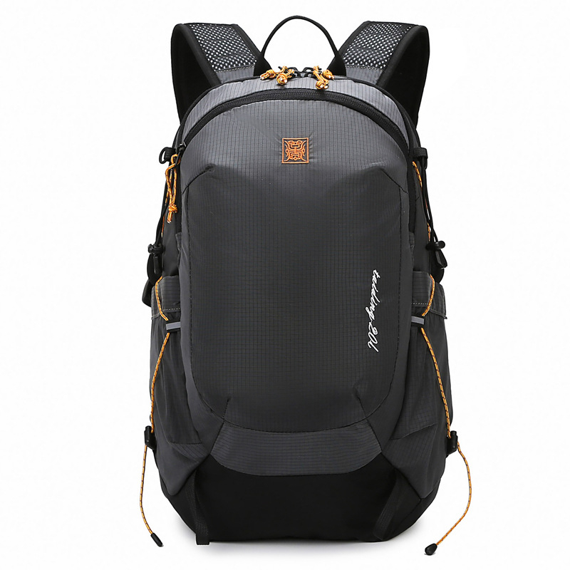 Unisex neilona kalnu mugursoma – ūdensnecaurlaidīga, elpojoša, krāsu saskaņošanas dizains, piemērota pārgājieniem, teltu nometām un izjādēm