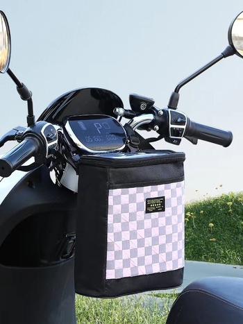 Μπροστινό σακίδιο αποθήκευσης για ηλεκτρικό ποδήλατο, Oxford ύφασμα, αδιάβροχο, χωρητικότητα 20L, Μοντέλο 1