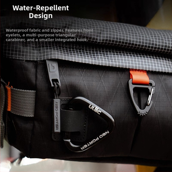 Τσαντάκι τιμονιού ποδηλάτου — αδιάβροχο, νάιλον, χωρητικότητας 3.0 L, μοντέλο AB3, για ορεινά ποδήλατα