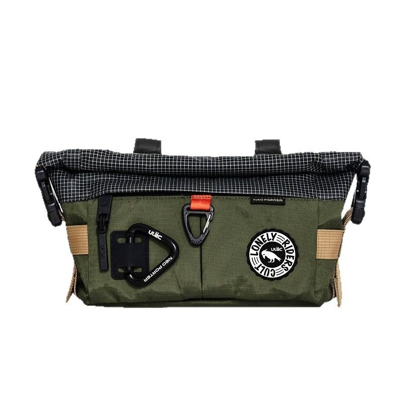 Τσαντάκι τιμονιού ποδηλάτου — αδιάβροχο, νάιλον, χωρητικότητας 3.0 L, μοντέλο AB3, για ορεινά ποδήλατα