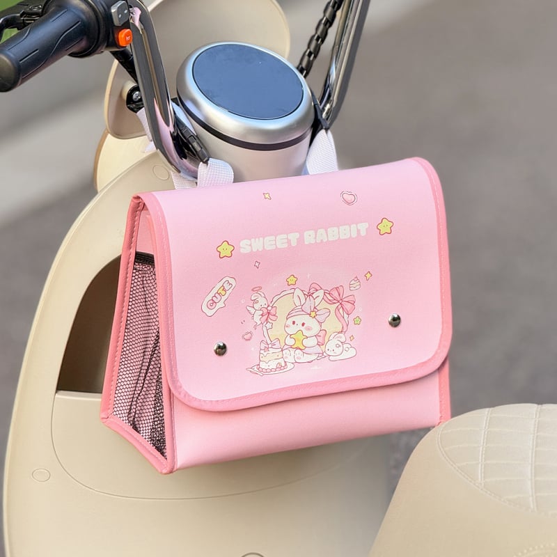 Δερμάτινη μπροστινή κρεμάμενη τσάντα ποδηλάτου Zaowu για ηλεκτρικά οχήματα, χωρητικότητα 3, μοντέλο 784985165