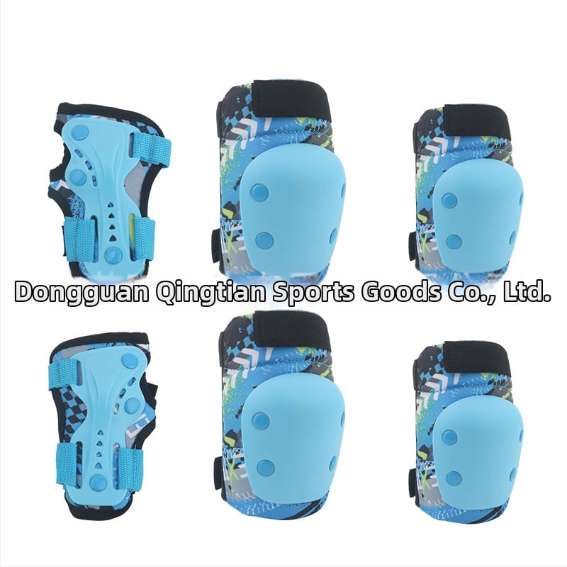 Σετ προστατευτικού εξοπλισμού για παιδιά πατινάζ – κράνος, προστασίες αγκώνα, γόνατος και παλάμης; επένδυση από αφρό; 30 τεμάχια