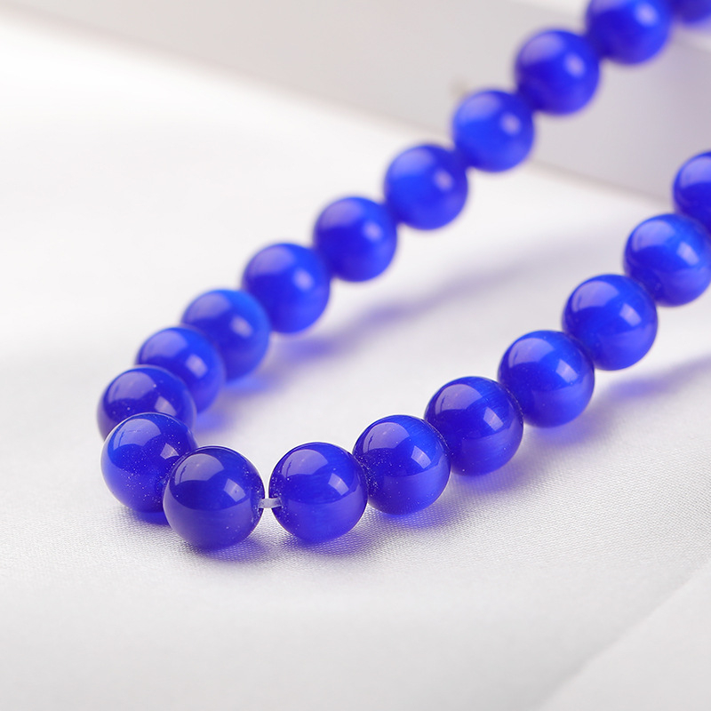 Crvene ahatove dugačke perle za DIY nakit – ručno izrađeni dodaci za perle, bubnjaste perle, slobodne okrugle perle 10 mm, poluproizvodi