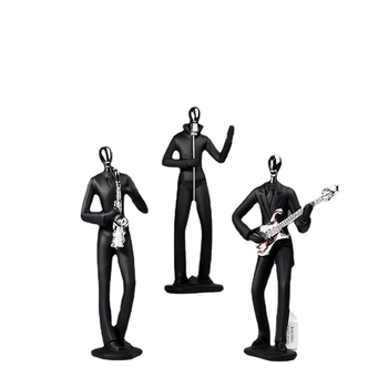 Nordijski minimalistički set figurica likova za dnevni boravak i hodnik — smola, moderni stil, Zhongtuo (Kategorija: Likovi)