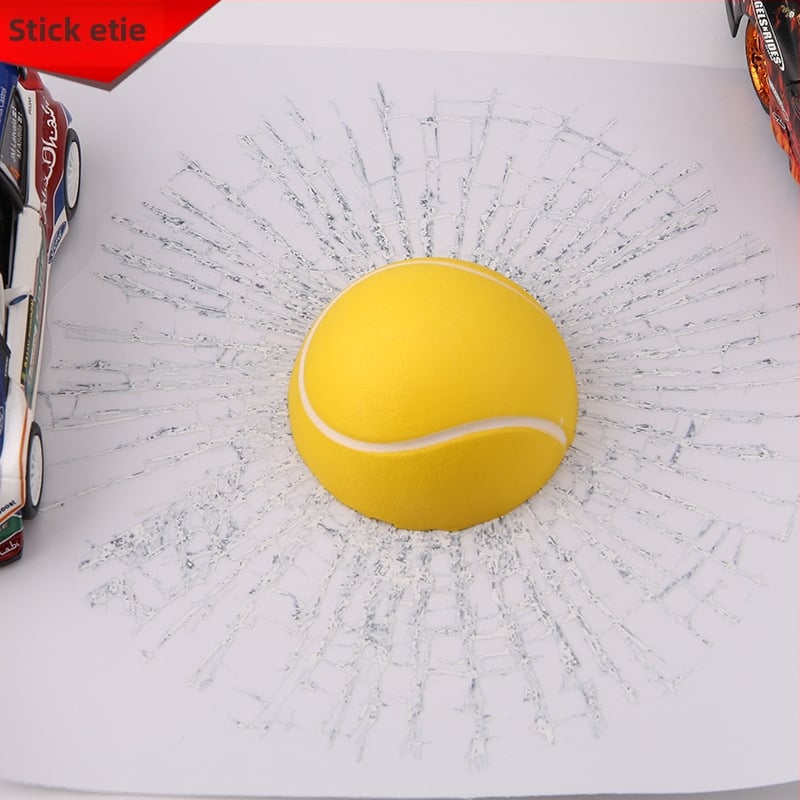 Automobilio stiklo lipdukas su krepšinio, futbolo ir teniso motyvais — PVC+eva, pritaikomas, prekės ženklas Etie/wing sticker