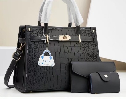 Macaron trodjelni set torbi za žene: moderan, minimalističan, velik kapacitet, za rame i crossbody
