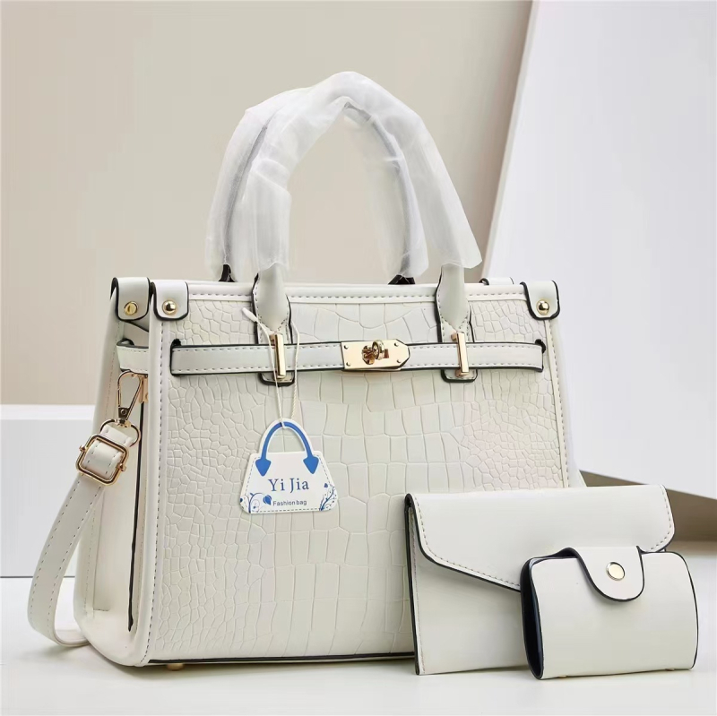 Macaron trodjelni set torbi za žene: moderan, minimalističan, velik kapacitet, za rame i crossbody