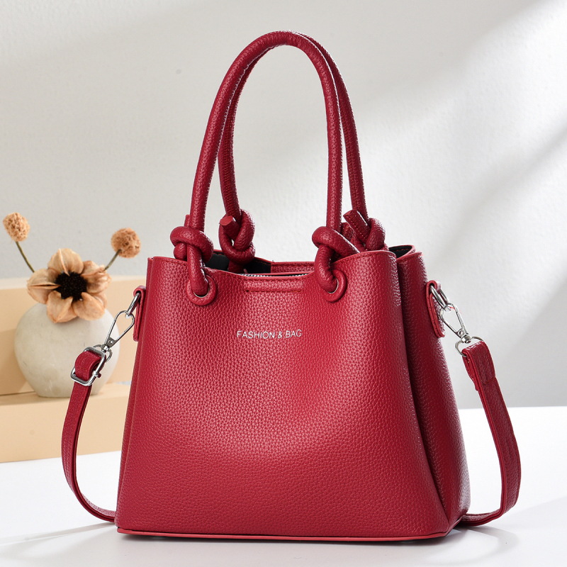 Ženska PU crossbody torba — gradska jednostavnost, horizontalni kvadratni oblik, zatvaranje na zip, unutarnja džep sa zipom, podstava od poliestera