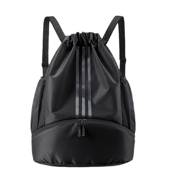 Virvelinė krepšinio tašė – universalus, nailonas, 20–35 L, drėgna-sausa atskyrimas, tilps 13 colių nešiojamasis kompiuteris