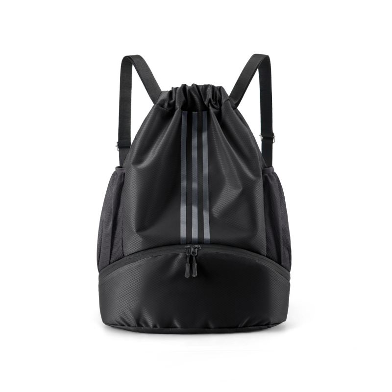 Virvelinė krepšinio tašė – universalus, nailonas, 20–35 L, drėgna-sausa atskyrimas, tilps 13 colių nešiojamasis kompiuteris