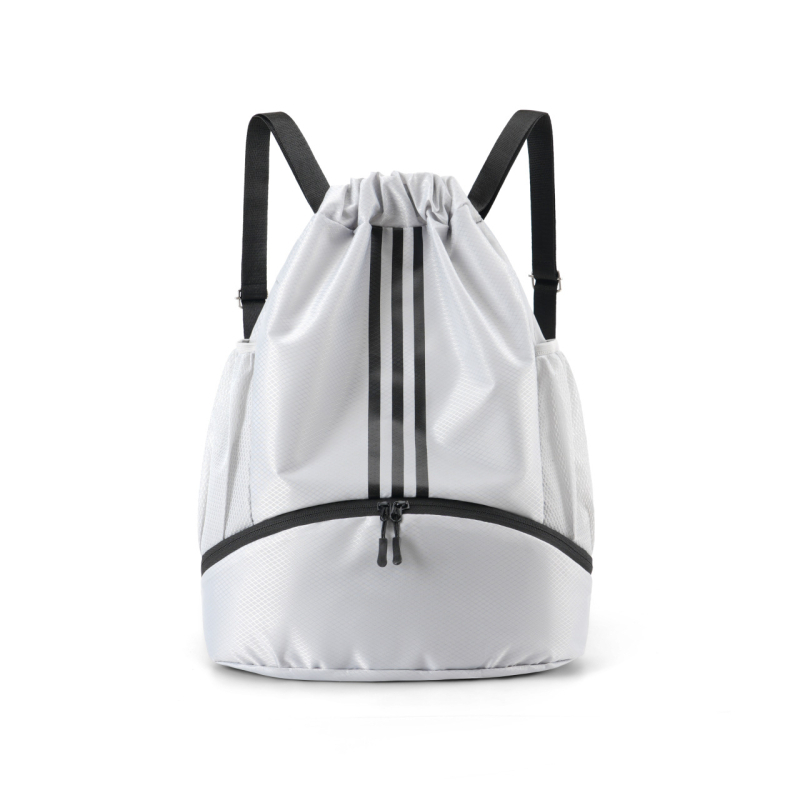 Virvelinė krepšinio tašė – universalus, nailonas, 20–35 L, drėgna-sausa atskyrimas, tilps 13 colių nešiojamasis kompiuteris