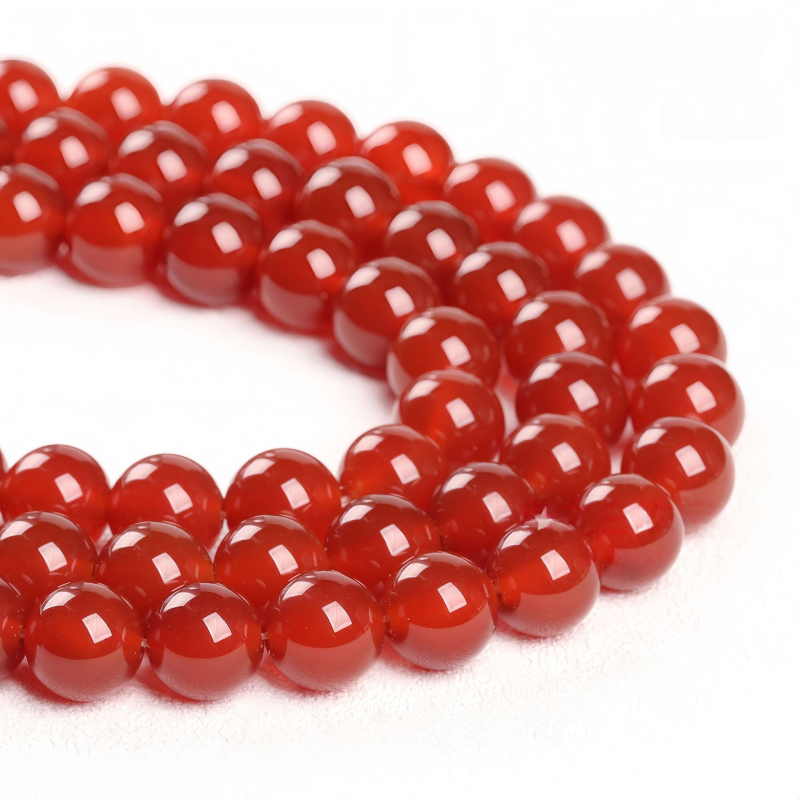 Prirodne crvene agatove perle, slobodne, poluproizvod; DIY okrugle perle od bijelog, zelenog i žutog ahata, 10 mm