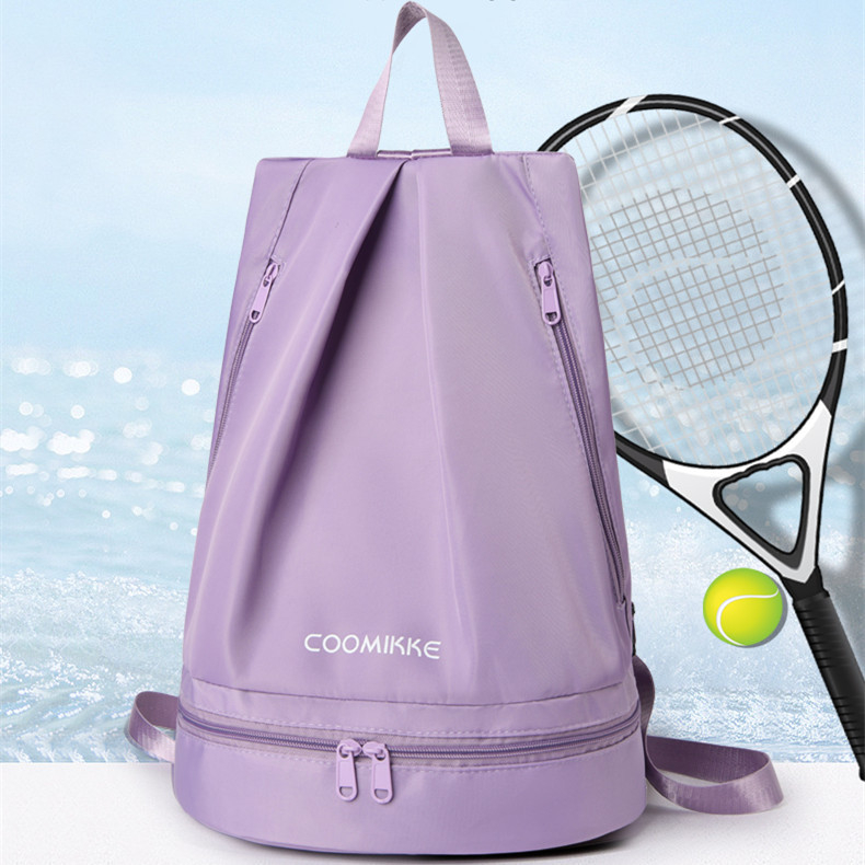 Sportinė kelioninė kuprinė su sausų ir šlapių atskyrimu ir batų skyriumi, Oxford audinys, kvėpuojanti, atspari vandeniui ir dėvėjimui