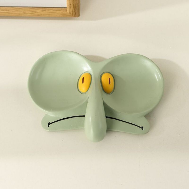 Biroja galda dekors ar brillēm turētāju, sveķi, nordiskais stils, injekcijas liešana, preces kods 6rF2WC7F