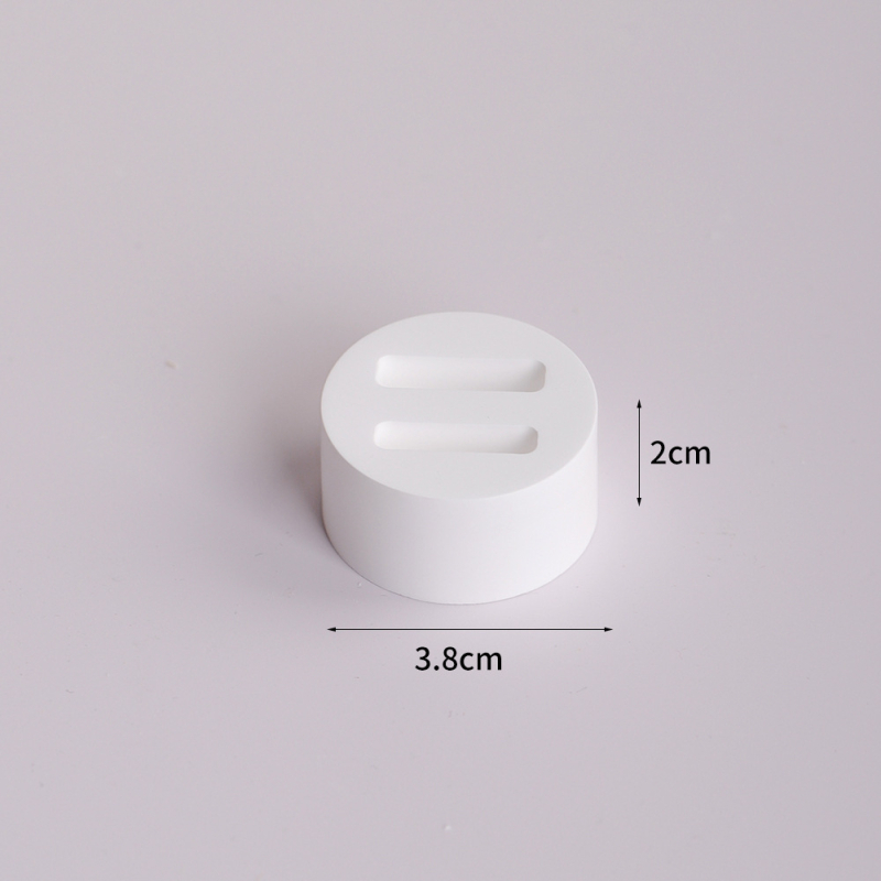 Stalak za prstenje od gipsa, jednostupanjski, nordijski stil, ručna izrada