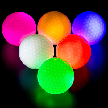 GOG Golf LED φώτιστη μπάλα – σιλικόνη, διπλού επιπέδου, αξεσουάρ γκολφ, δυνατότητα εκτύπωσης λογοτύπου