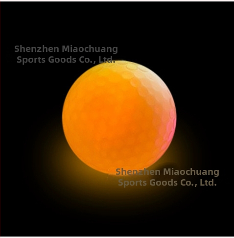 GOG Golf LED φώτιστη μπάλα – σιλικόνη, διπλού επιπέδου, αξεσουάρ γκολφ, δυνατότητα εκτύπωσης λογοτύπου