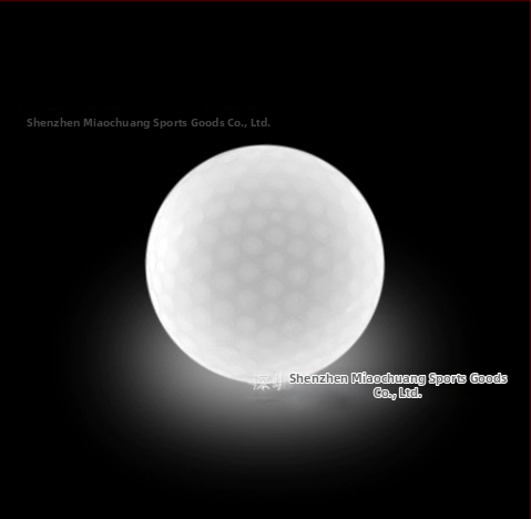 GOG Golf LED φώτιστη μπάλα – σιλικόνη, διπλού επιπέδου, αξεσουάρ γκολφ, δυνατότητα εκτύπωσης λογοτύπου