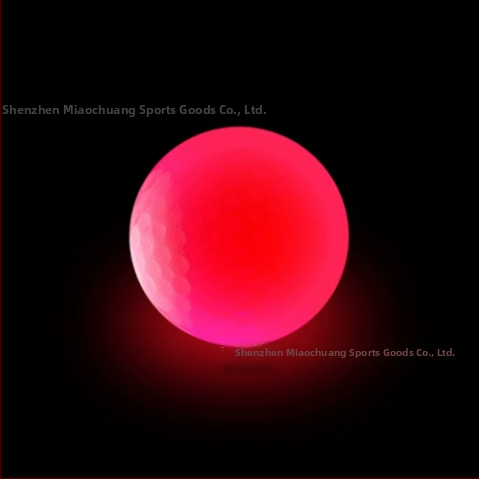 GOG Golf LED φώτιστη μπάλα – σιλικόνη, διπλού επιπέδου, αξεσουάρ γκολφ, δυνατότητα εκτύπωσης λογοτύπου