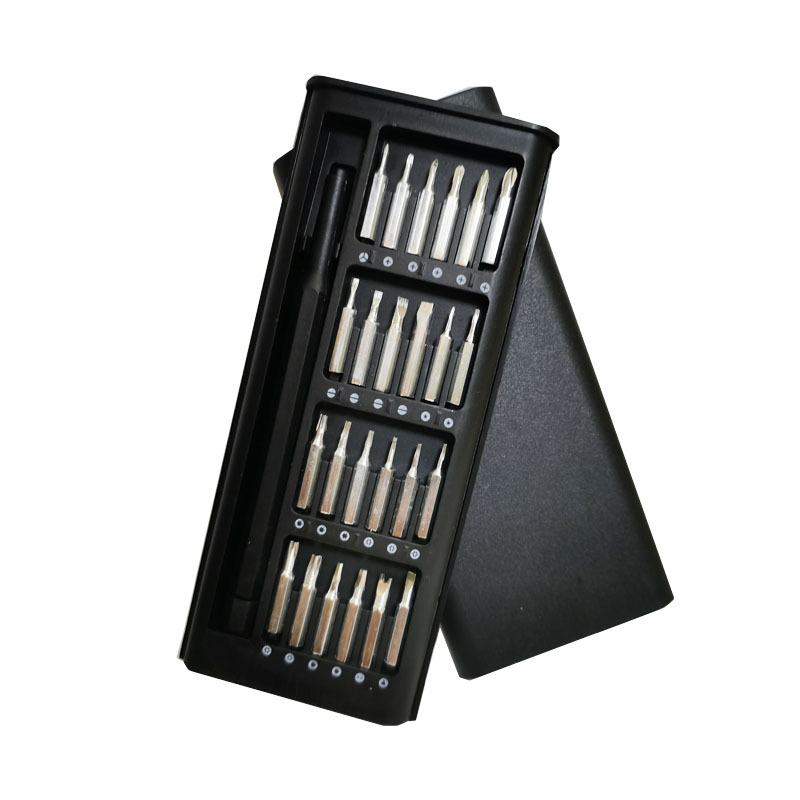 Set odvijača 24-u 1 s preciznim bitovima, magnetskim vrhovima, S2 alatni čelik, težina 230 g