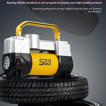 Prijenosna 12V pumpa za automobile pneu, dvostruki cilindar, 180W, digitalni zaslon, protok zraka 50 L/min