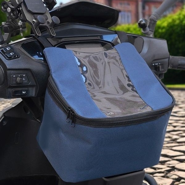 Μπροστινή τσάντα μηχανής Chimilai, πολυεστέρας, αποθήκευση, συμβατή με πλοήγηση οθόνης αφής