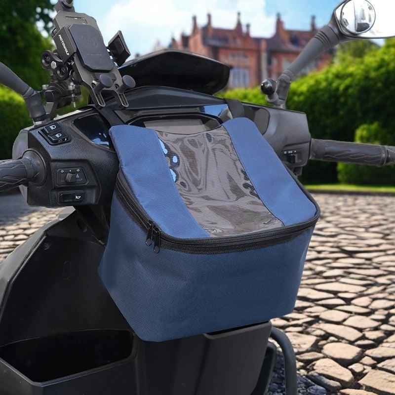 Μπροστινή τσάντα μηχανής Chimilai, πολυεστέρας, αποθήκευση, συμβατή με πλοήγηση οθόνης αφής