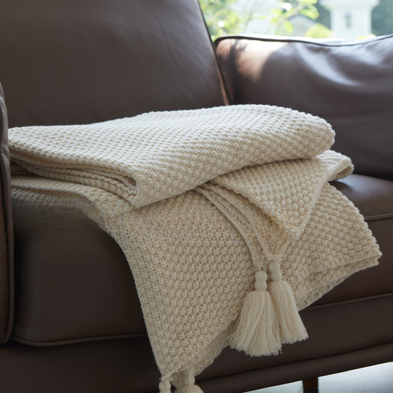 Nordijska retro deka s resicama za dom – pokrivač uzglavlja/sofe, Stil: Nordic, Marka: Sheng Bangrong, Sezona: proljeće i jesen, Tip deke: Drugi, Materijal: Drugi