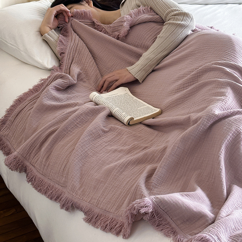 Rankšluostinė antklodė iš poliesterio, iki 300 g, visiems metų laikams, skandinaviško stiliaus