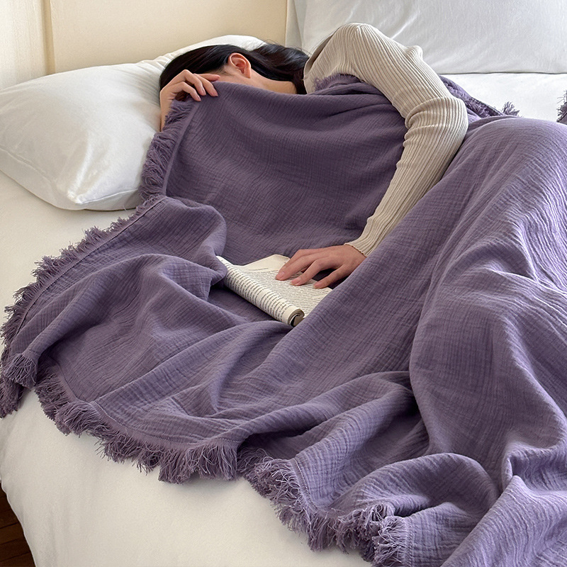 Rankšluostinė antklodė iš poliesterio, iki 300 g, visiems metų laikams, skandinaviško stiliaus