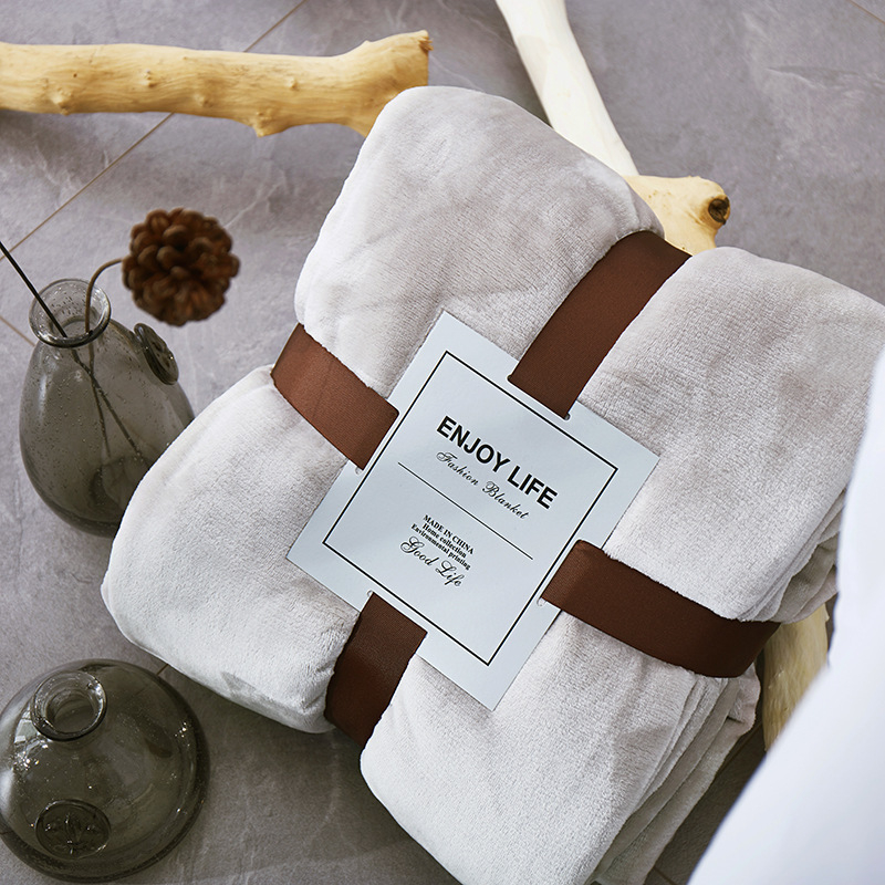 Velurova deka za koljena, zima, jednofarbni uzorak, 100% poliester, 900 g, skupljanje 3%